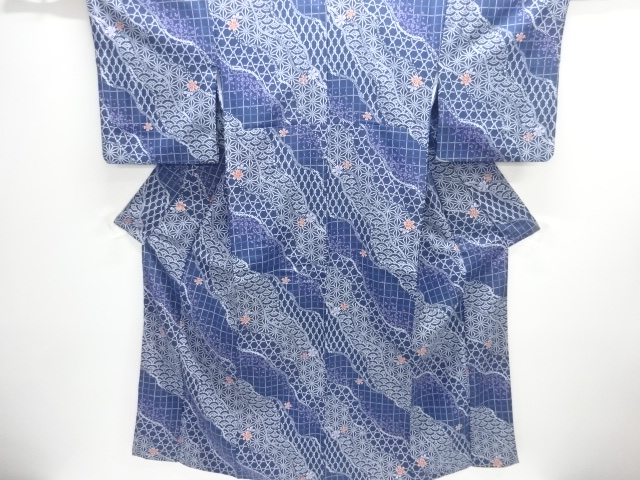 JAPANESE KIMONO / KOMON / CLASSICAL FLOWER 
